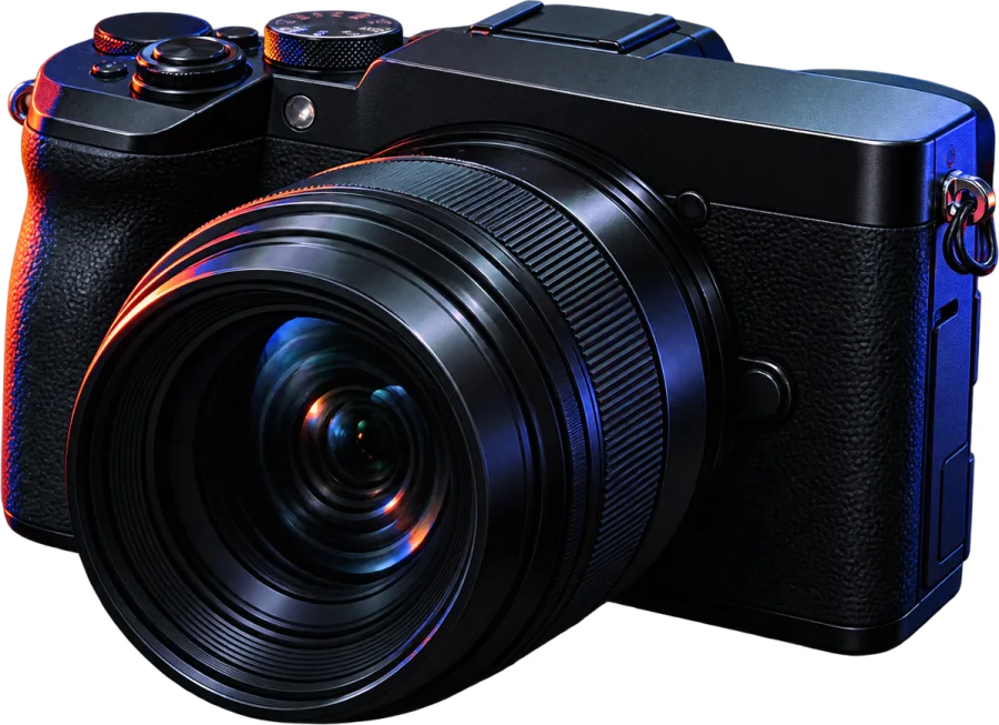 A Sony camera